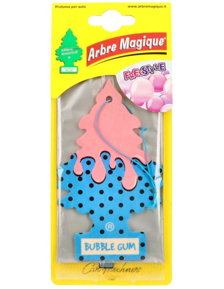 Arbre Magique Alberello Deodorante Per Auto - 1 Pezzo - Bubble Gum